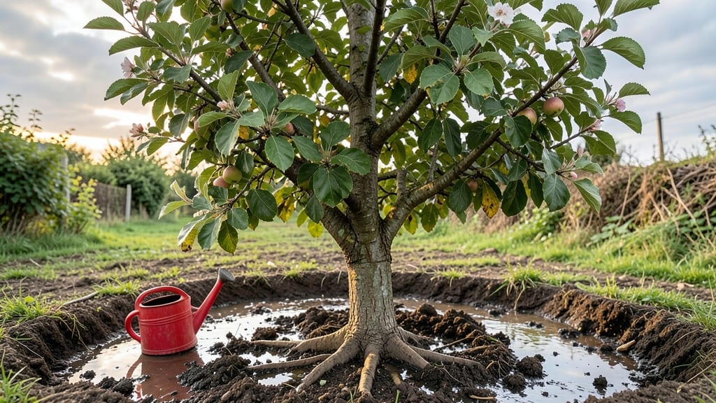 Apple Tree Overwatering: Root Rot Rescue in 3 Simple Steps