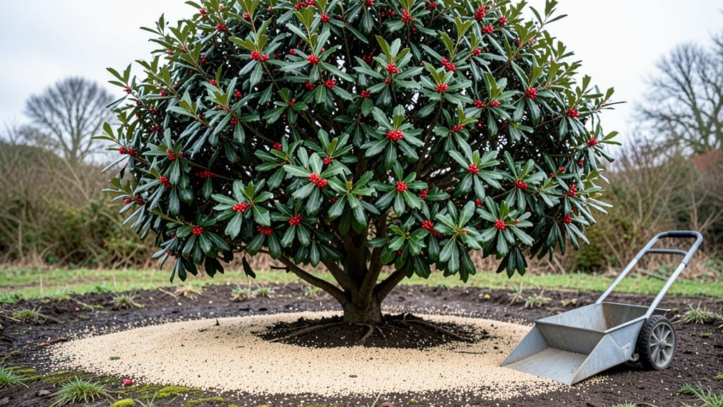 Holly Tree Fertilizer: Nitrogen-Phosphorus-K Ratio for Vibrant Growth