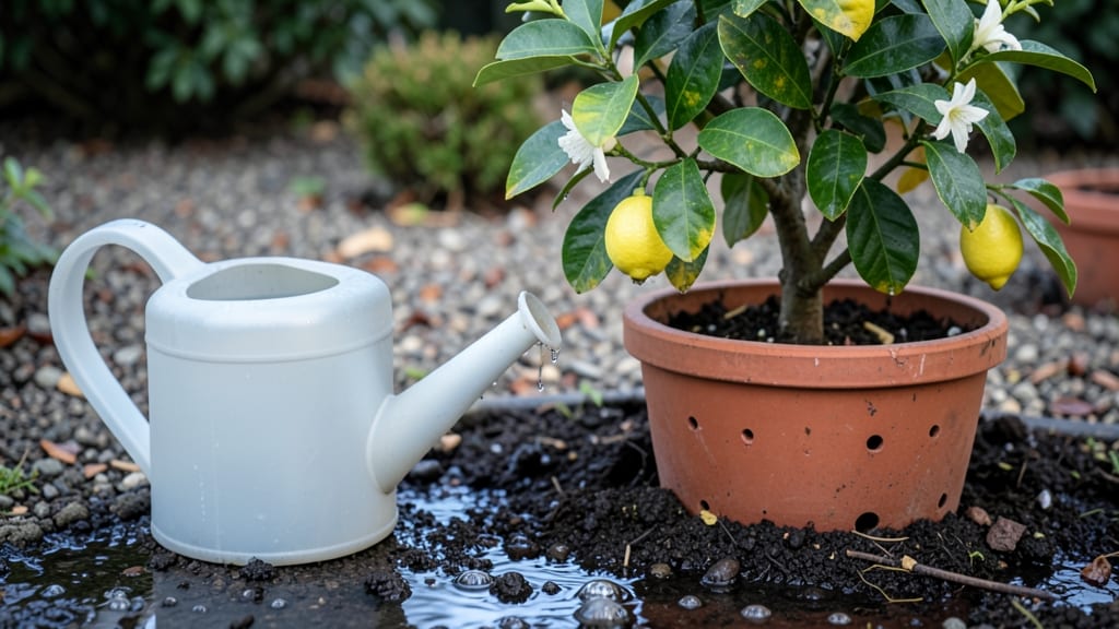 Lemon Tree Overwatered: Revive Drooping Leaves in 3 Simple Steps