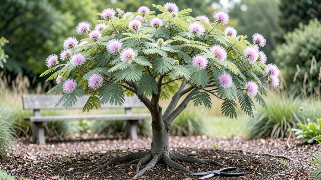 Mimosa Tree Blossoms: Fragrant Spring Blooms in 3 Years