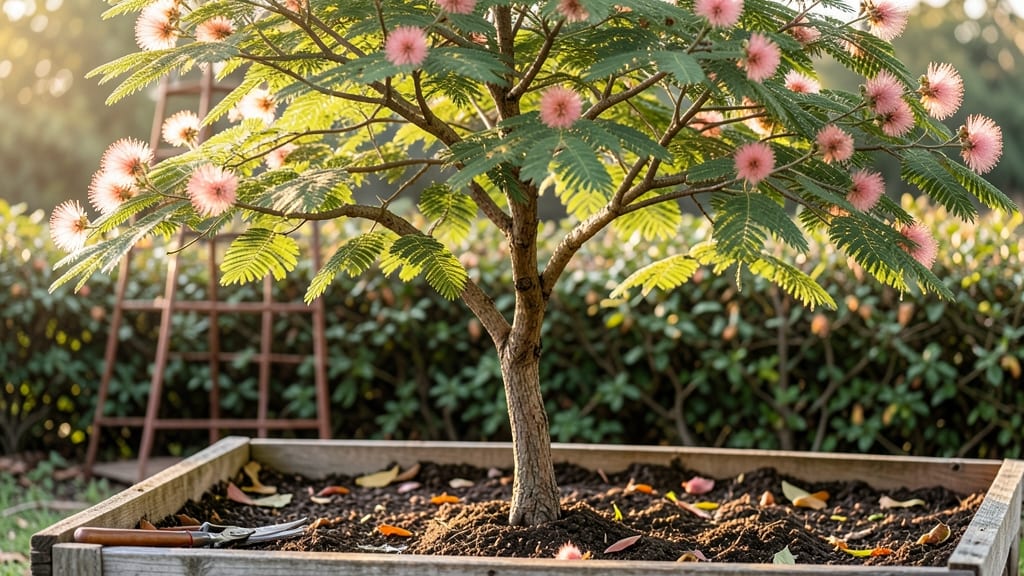 Mimosa Tree Flowers Growing Guide: Fragrant Spring Blooms in 3 Years