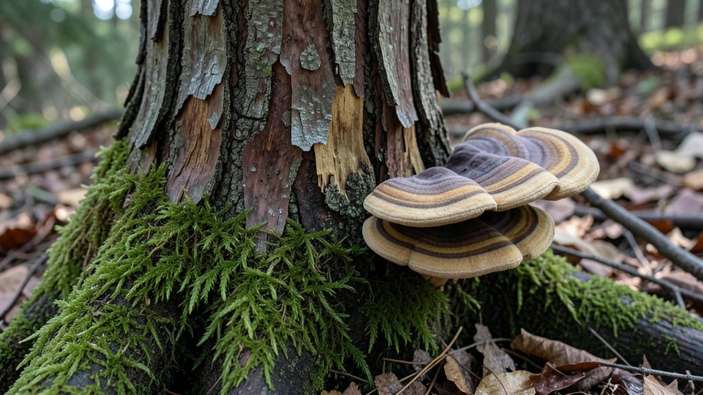 Turkey Tail Mushroom On Tree: Wild Foraging Guide for Safe Harvesting