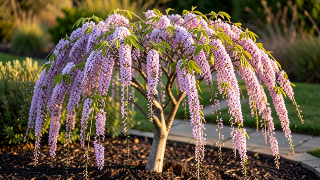 Weeping Blossom Tree: Year-Round Elegance and Privacy Screen